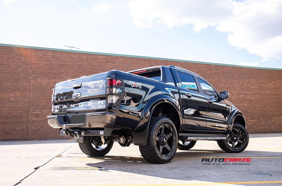 FORD RANGER GD04 MATTE BLACK
